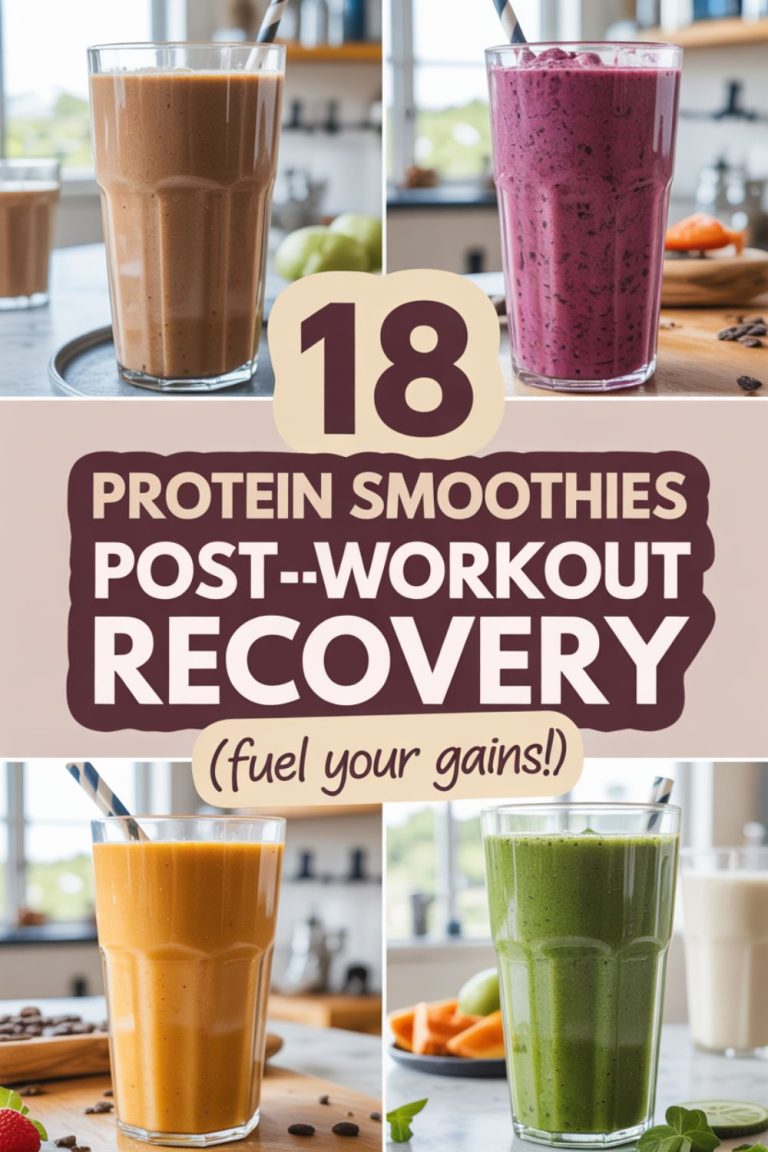 18 Protein Smoothies for Post-Workout Recovery