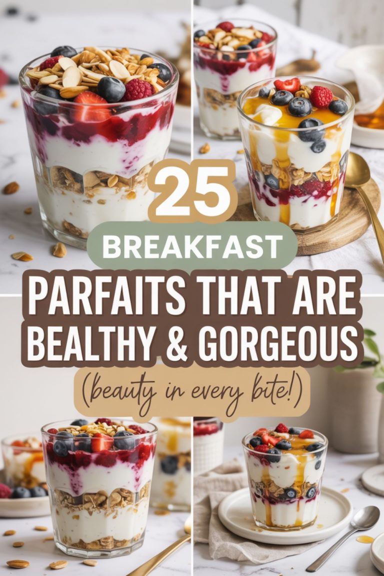 25 Breakfast Parfaits That Are Healthy and Gorgeous