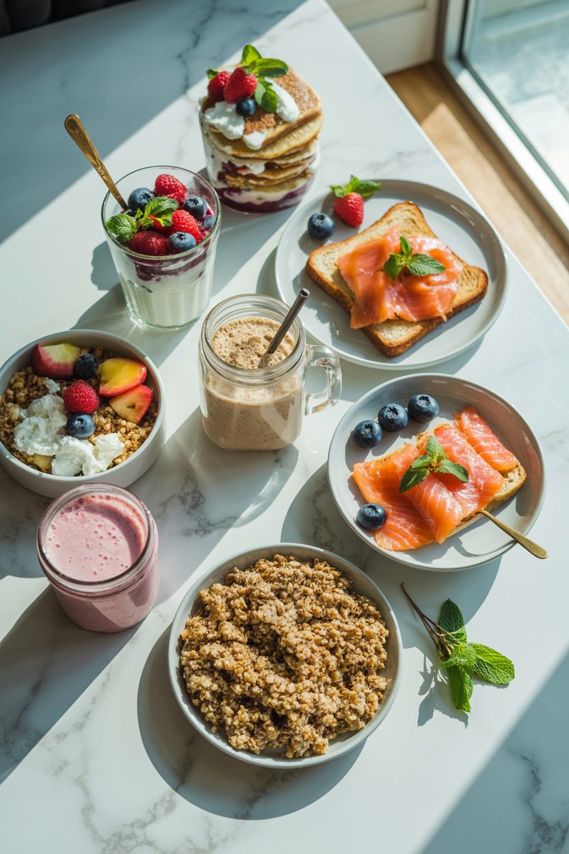 25 High Protein Breakfast Ideas No Eggs Needed