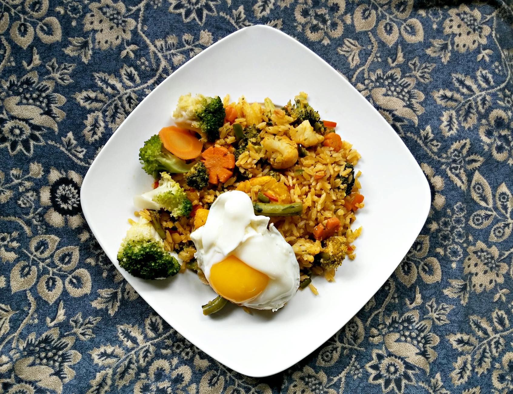 egg fried cauliflower rice idea
