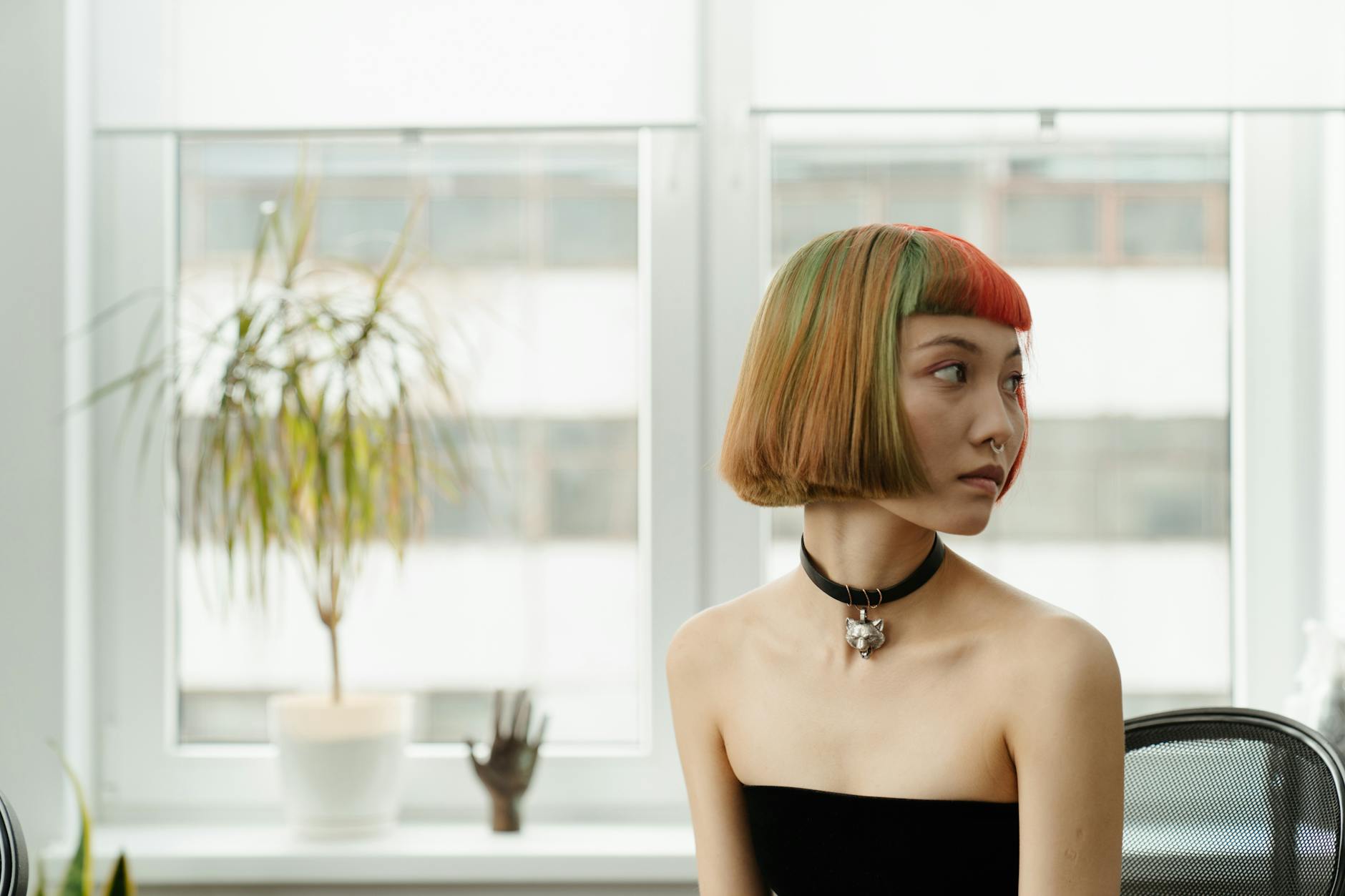 french girl bob idea