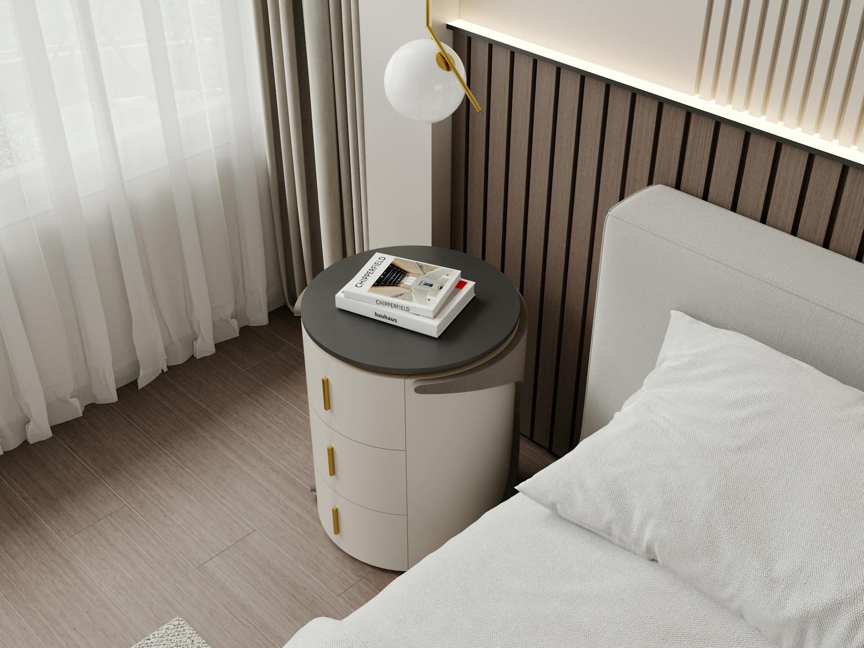 minimalist nightstands idea